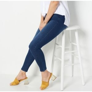 Laurie Felt Los Angeles BFF Denim Ankle Skinny Jeans 14 NWT